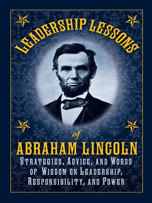 Title details for Leadership Lessons of Abraham Lincoln by Abraham Lincoln - Wait list